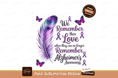 Purple feather butterflies Alzheimer&#039;s awareness butterfly Product Image 1
