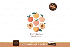 Pink strawberries and yellow flowers pattern fruit Product Image 1