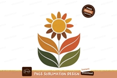Autumn flower bloom fall leaves Product Image 1