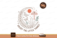 Celestial Moon Butterflies Crystals Mushroom Sun image Product Image 1