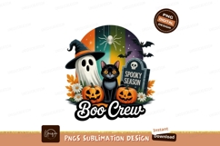 Black cat ghost pumpkins bats spider tombstone halloween Product Image 1
