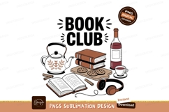 Cozy Reading Gathering With Books Tea Wine club Product Image 1
