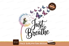 Dandelion seeds transform into colorful butterflies Product Image 1