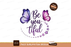 Purple pink butterflies beautiful stars butterfly Product Image 1