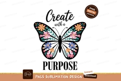 Floral butterfly create purpose flowers leaves Product Image 1