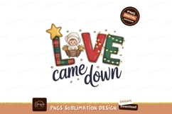 Baby Jesus Love Christmas Lights Star image Product Image 1