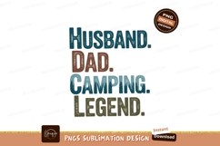 Husband Dad Camping Legend family Product Image 1