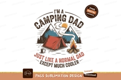 Camping Dad Mountains Tent Fire Mug image Product Image 1