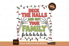 Skeleton hands deck halls not family image Product Image 1