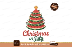 Watermelon Christmas Tree Festive Lights image Product Image 1