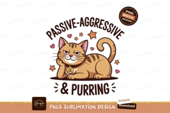Sarcastic cat with collar and stars feline animal Product Image 1