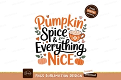 Pumpkin Spice Nice autumn fall Product Image 1
