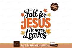 Jesus Autumn Leaves fall orange Product Image 1