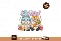 Easter gnomes with bunny ears and carrots image Product Image 1
