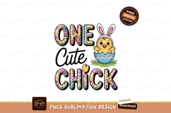 One Little Chick Easter bunny grass Product Image 1