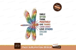 Rainbow Dragonfly Positive Affirmations wings glitter Product Image 1