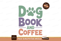 Dog Book Coffee Paw Print image Product Image 1