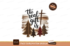 Religious Christmas Trees Buffalo Plaid gift faith Product Image 1