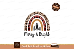 Leopard plaid snowflake rainbow black Product Image 1