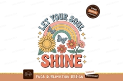 Sunflowers Butterflies Rainbow Shine image Product Image 1