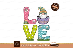 Gnome Easter Egg Love spring Product Image 1