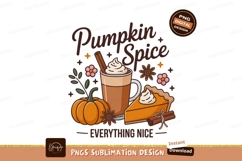 Autumn spice drink pie pumpkin image Product Image 1