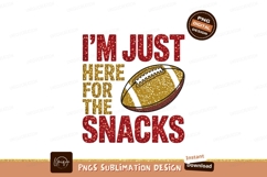 Football Snacks Sublimation Png Product Image 1