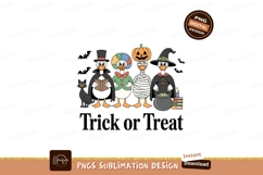 Halloween ducks dressed as characters costumes black Product Image 1