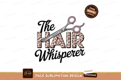 Leopard Hair Dryer Scissors Hustler stylist comb Product Image 1