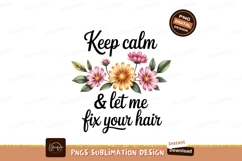Hairdresser Scissors Leopard Print Text image Product Image 1