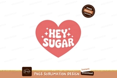 Pink heart with white text image Product Image 1