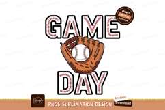 Baseball glove ball game day image Product Image 1