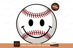 Black baseball red stitching white curve sport game Product Image 1