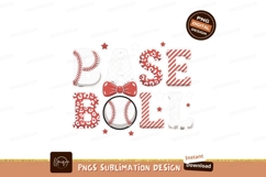 Format: Title: Baseball Bow Tie Ball Stars image Product Image 1