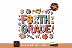 Fourth Grade School Supplies Fun education Product Image 1