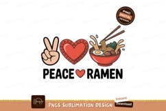 Peace Love Ramen Bowl noodles Product Image 1