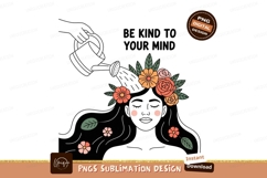 Floral crown adornment with pink and orange flowers Product Image 1