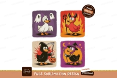 Halloween ducks costumes spooky characters image Product Image 1