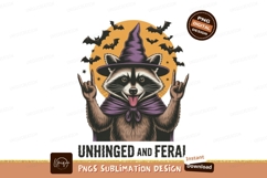 Raccoon Witch Rock Hand Gesture Bats Moon cape purple Product Image 1