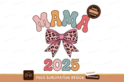 Mama Bow Leopard Print Year image Product Image 1