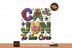 Cajun Mardi Gras Celebration Art image Product Image 1
