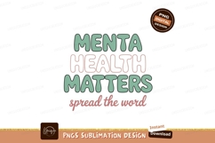 Mental health matters spread the word image Product Image 1