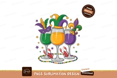 Mardi Gras Drinks Celebration purple Product Image 1