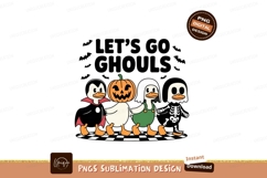 Halloween ducks trick or treat costumes pumpkin Product Image 1