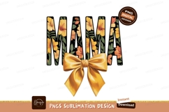 Floral Mama With Golden Bow flowers hibiscus Product Image 1