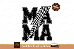 Mama lightning bolt graphic text Product Image 1