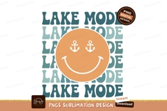 Smiley face anchors lake mode image Product Image 1