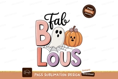 Spooky Ghost Pumpkin Boo Lous halloween Product Image 1