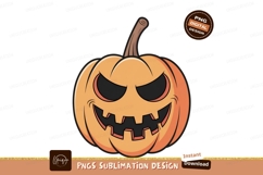 Spooky Jack O Lantern Face Halloween pumpkin Product Image 1