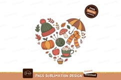 Autumn Heart Collection Cozy Comforts fall knit Product Image 1